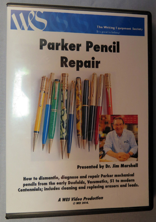 Dr. Jim Marshall's Parker pencil repair DVD